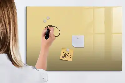 Magnetinė piešimo lenta kreminės spalvos
