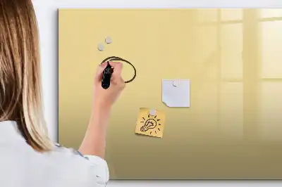 Magnetinė piešimo lenta kreminės spalvos