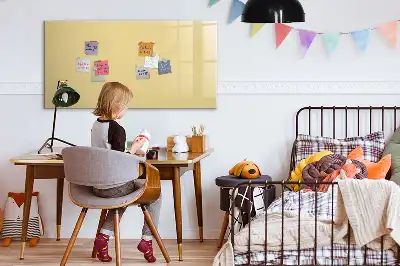 Magnetinė piešimo lenta kreminės spalvos