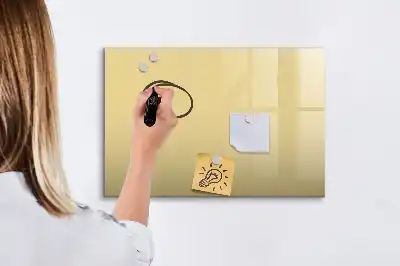 Magnetinė piešimo lenta kreminės spalvos
