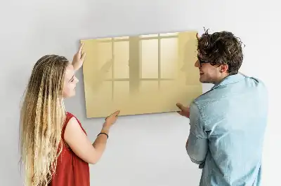 Magnetinė piešimo lenta kreminės spalvos