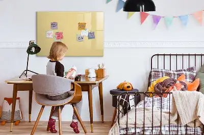 Magnetinė piešimo lenta kreminės spalvos