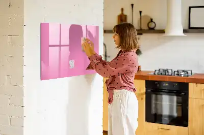 Magnetinė rašymo lenta rožinė