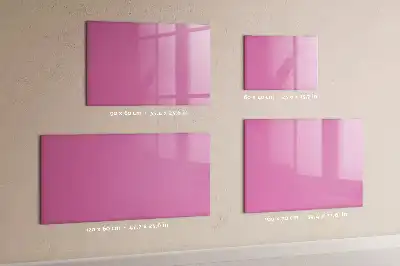 Magnetinė rašymo lenta rožinė