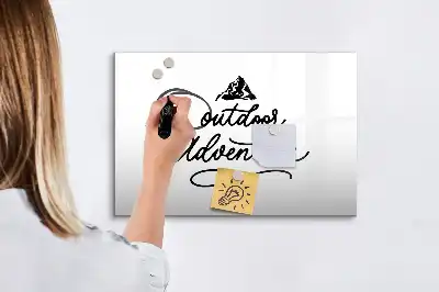 Magnetinė rašymo lenta nuotykių tema