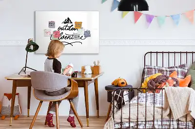 Magnetinė rašymo lenta nuotykių tema