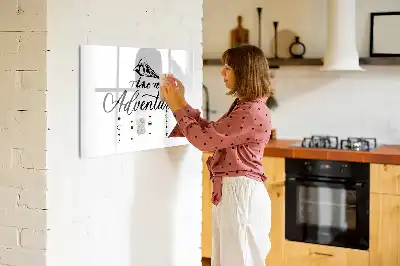 Magnetinė piešimo lenta nuotykio dizaino