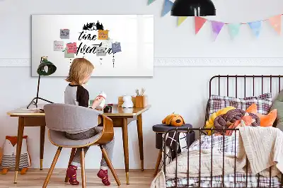 Magnetinė rašymo lenta nuotykių žemėlapis
