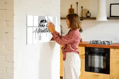 Magnetinė rašymo lenta nuotykių žemėlapis