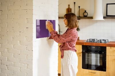 Magnetinė lenta prie sienos Violetinė spalva