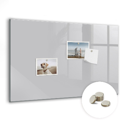 Magnetinė lenta Šviesiai pilka spalva