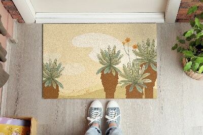 Valytuvas kilimėlis prie dur\0173 palmės