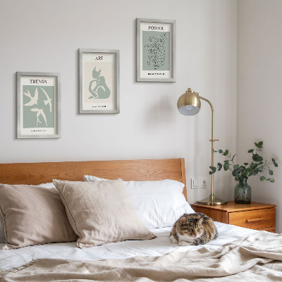 Įrėmintų paveikslų rinkinys Stilingos Henri Matisse iliustracijos