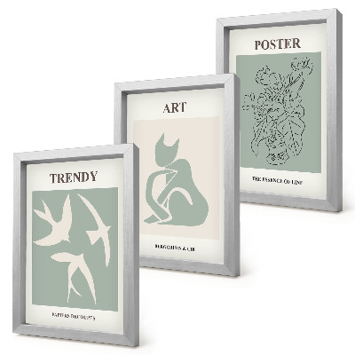 Įrėmintų paveikslų rinkinys Stilingos Henri Matisse iliustracijos