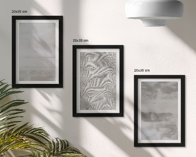 Įrėmintų paveikslų rinkinys Modernios tekstūros struktūros minimalistiniu stiliumi