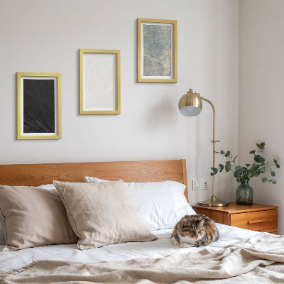 3 paveikslų rinkinys su rėmais Įvairių spalvų elegantiškos akmens konstrukcijos