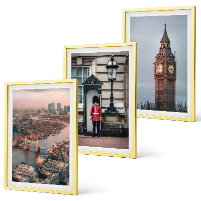 Įrėmintas triptikas Londono tilto sargas Big Benas