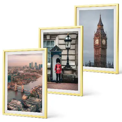 Įrėmintas triptikas su Londono tilto sargu Big Benu