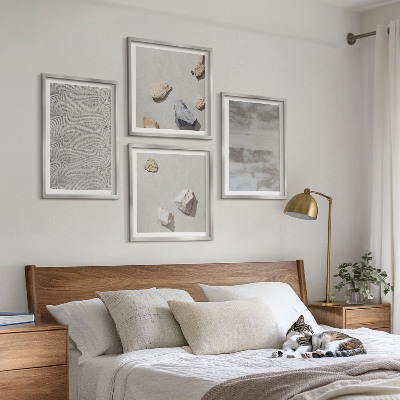 Paveikslų kompozicija ant sienos Modernios minimalistinės tekstūros