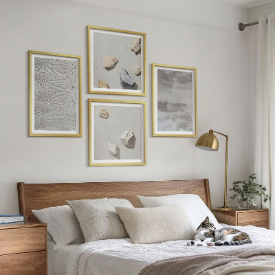 Paveikslų kompozicija ant sienos Modernios minimalistinės tekstūros
