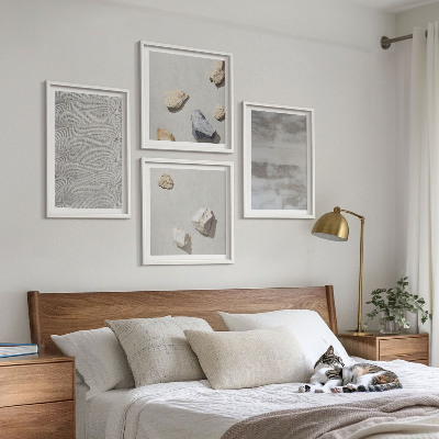 Paveikslų kompozicija ant sienos Modernios minimalistinės tekstūros