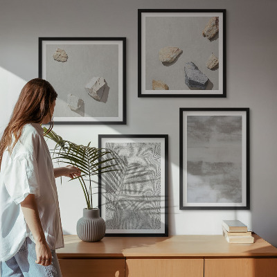 Paveikslų kompozicija ant sienos Modernios minimalistinės tekstūros