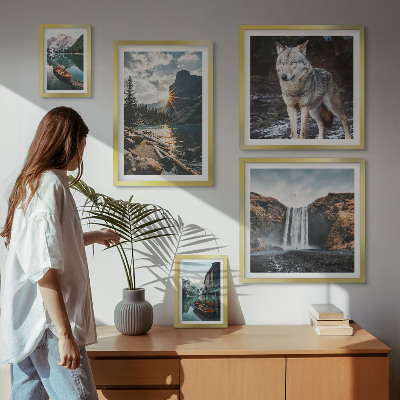 Sieninė paveikslų galerija Gamtos ir laukinės gamtos peizažai