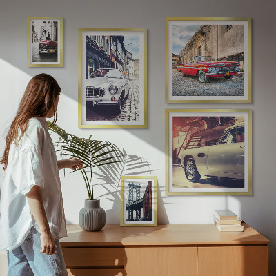 Sieninė paveikslų galerija Stilinga klasika mieste
