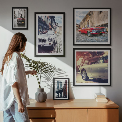 Sieninė paveikslų galerija Stilinga klasika mieste