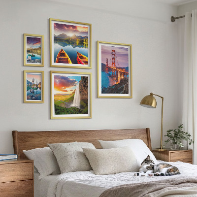 Sieninė paveikslų galerija Peizažai gamta tiltai JAV