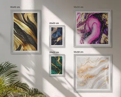 Sienų paveikslų galerija modernūs abstraktūs raštai