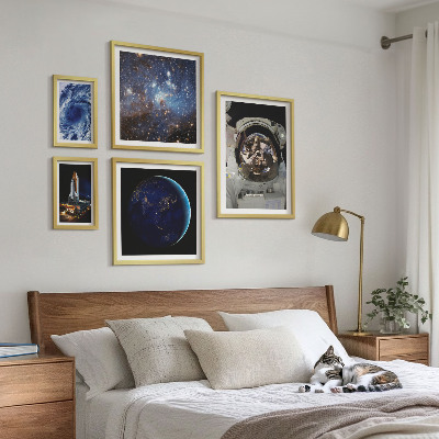 Sieninė paveikslų galerija Astronautų atradimai kosmose