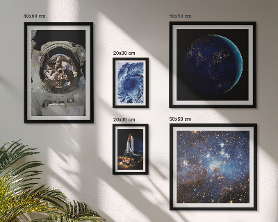 Sieninė paveikslų galerija Astronautų atradimai kosmose