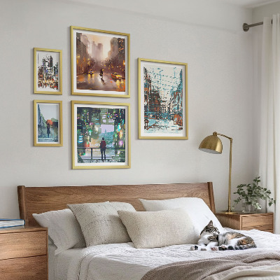 Sieninė paveikslų galerija Šiuolaikiniai miesto peizažai