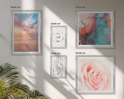 Sieninė paveikslų galerija Romantiški jūros peizažai