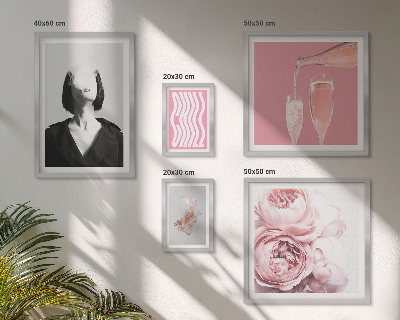 Sieninė paveikslų galerija Chill Wine Woman Smoke