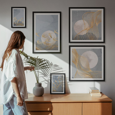 Sieninė paveikslų galerija Gamtos ir subtilumo harmonija