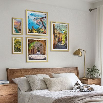 Sieninė paveikslų galerija Žavingi pajūrio vaizdai