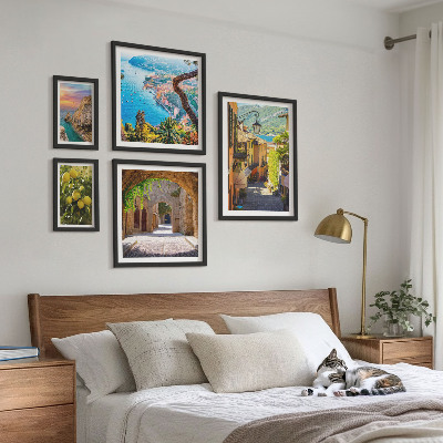 Sieninė paveikslų galerija Žavingi pajūrio vaizdai