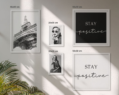5 paveikslų rinkinys su rėmais Stilinga grafika madinga Paryžiuje