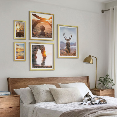 Sieninė paveikslų galerija Gamtoje laukiniai gyvūnai harmoningai