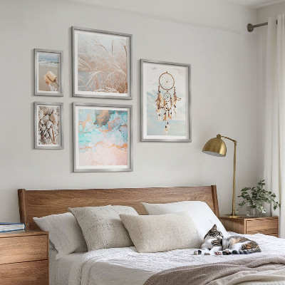 Sieninė paveikslų galerija Boho svajonių paplūdimio gamta