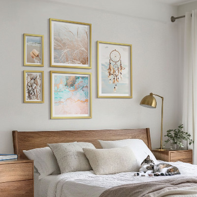 Sieninė paveikslų galerija Boho svajonių paplūdimio gamta