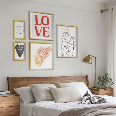 Sieninė paveikslų galerija Šeima, meilė, šiluma, laimė