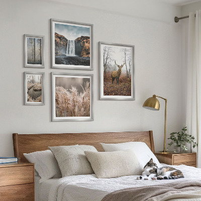 Sieninė paveikslų galerija Laukinės gamtos peizažai