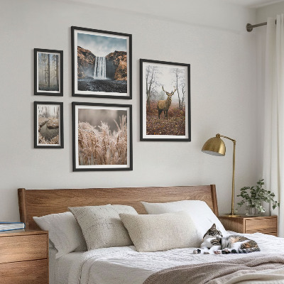 Sieninė paveikslų galerija Laukinės gamtos peizažai