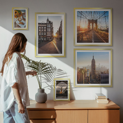 Sieninė paveikslų galerija Žavinga miesto architektūra