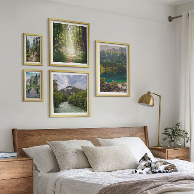Sieninė paveikslų galerija Kalnų peizažai ir miško takai