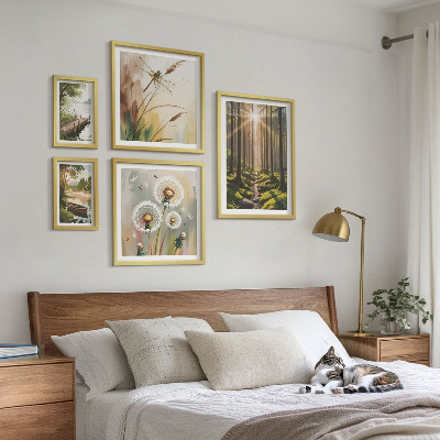 Sieninė paveikslų galerija Miško peizažai, gamta, ramybė