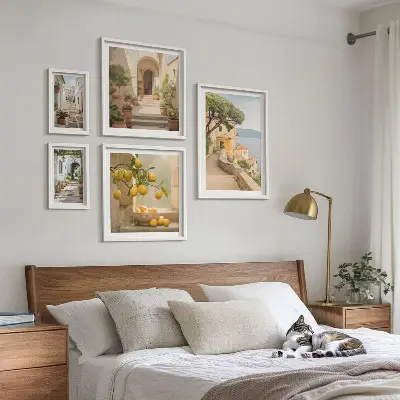 Sieninė paveikslų galerija žavingos jūros gėrybės